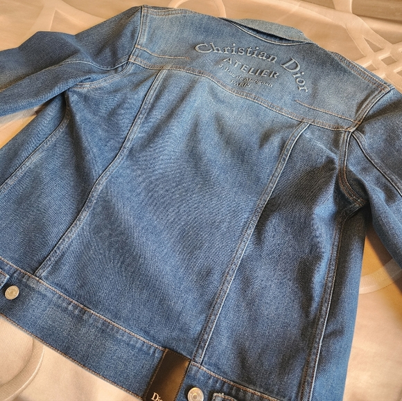 Designer Denim Jacket - Dior - Picture 4 of 4